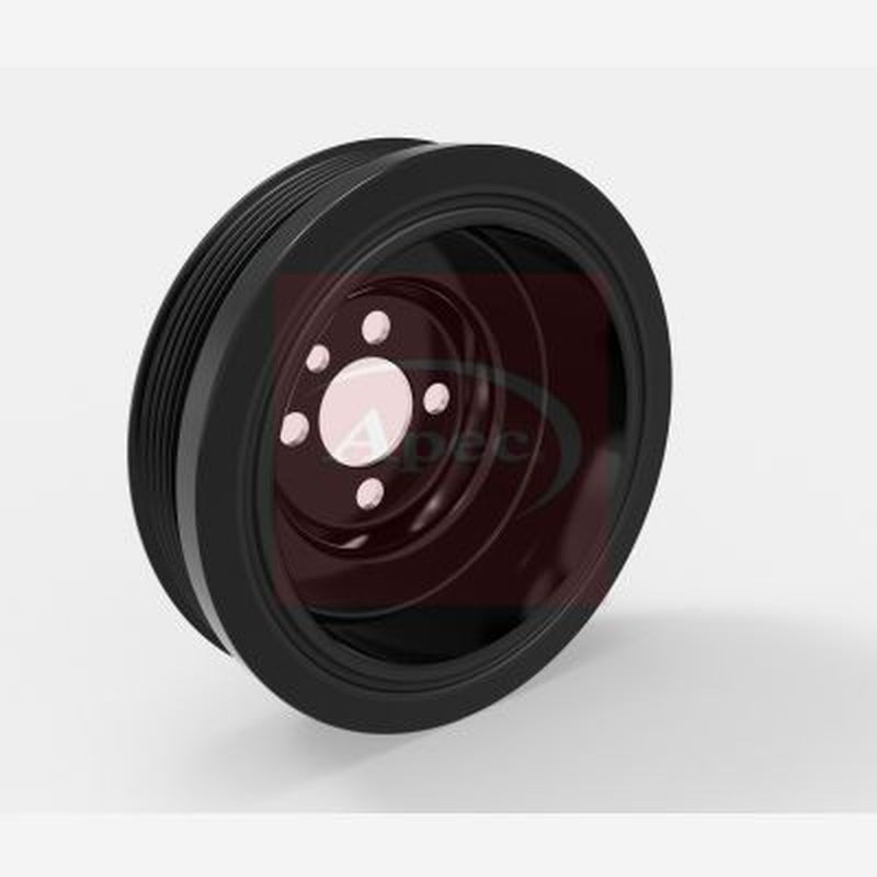 Apec Crank Shaft Belt Pulley fits Audi A1 2010-2015 1.6 2.0