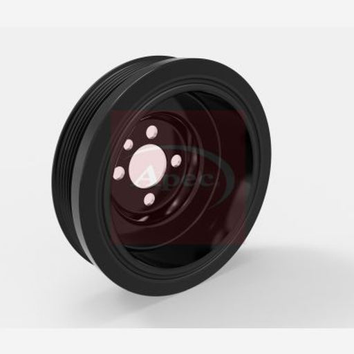 Apec Crank Shaft Belt Pulley fits Audi A1 2010-2015 1.6 2.0