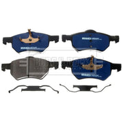 Borg & Beck Front Brake Vented Discs & Pads fits Chrysler Tacuma 1995-2001