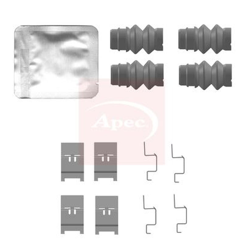 Apec Brake Pad Accessory Fitting Kit Front fits Audi Q4 E-Tron 2021 on