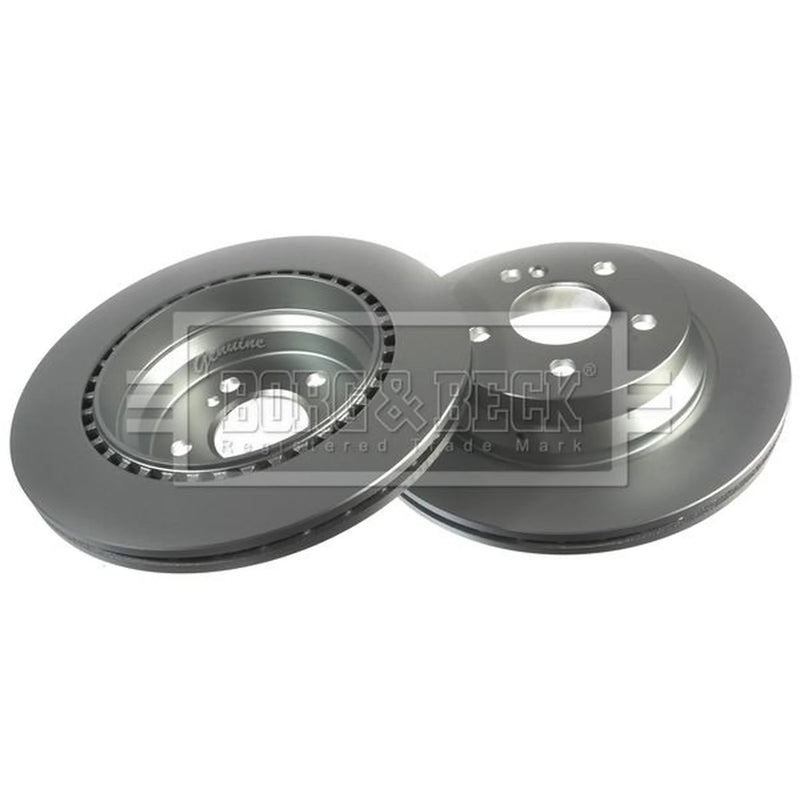 Borg & Beck Front & Rear Brake Discs & Pads fits Mercedes-Benz Chassis 2003-2009