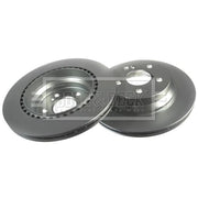 Borg & Beck Front & Rear Brake Discs & Pads fits Mercedes-Benz E-Class T-Model