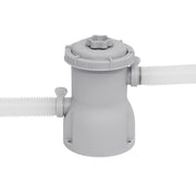 Dellonda Steel Frame Round Swimming Pool & Filter Pump 12ft - Blue DL20 Dellonda - Dynamic Drive