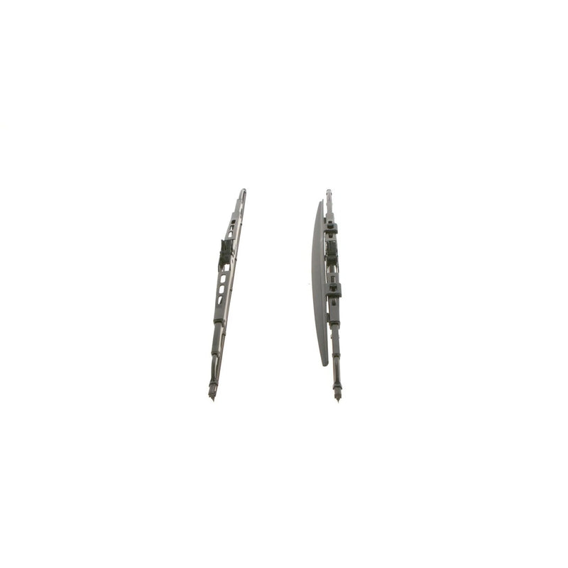 Bosch Front & Rear Super Plus Wiper Blade Set fits Renault Clio I 1996-1998 1.9