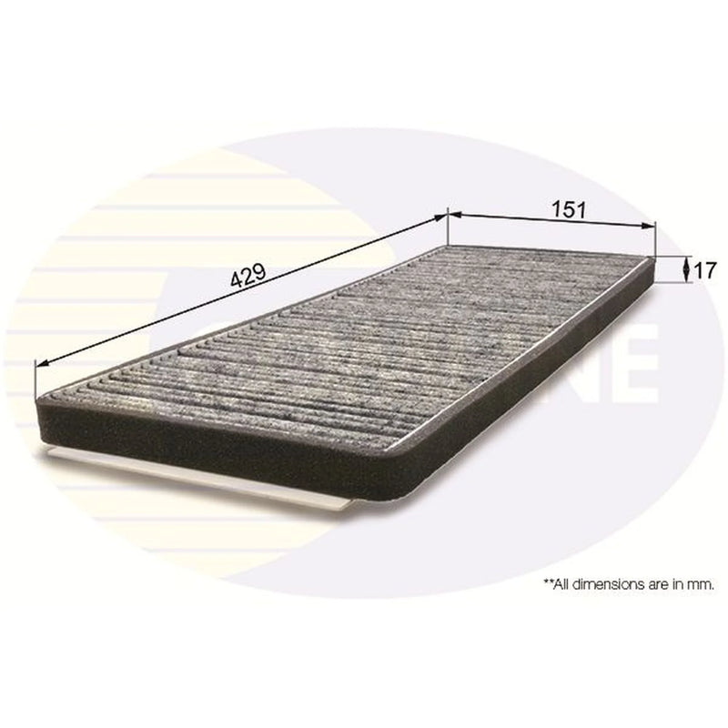 Comline Cabin Air Filter (Pollen Filter) fits Irmscher Coupe 1997 on 1.6