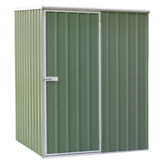 Dellonda Galvanised Steel Metal Garden Shed Green Dellonda - Dynamic Drive