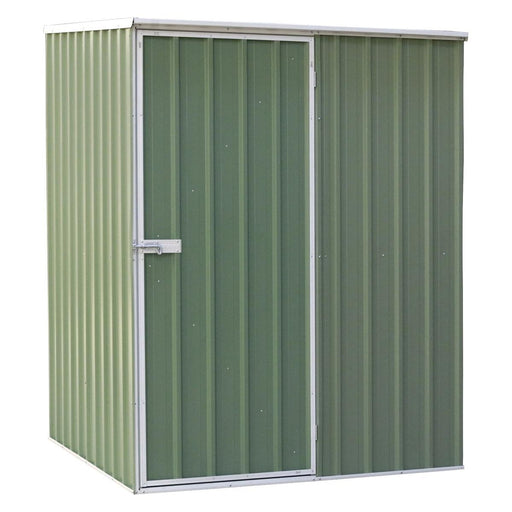 Dellonda Galvanised Steel Metal Garden Shed Green Dellonda - Dynamic Drive