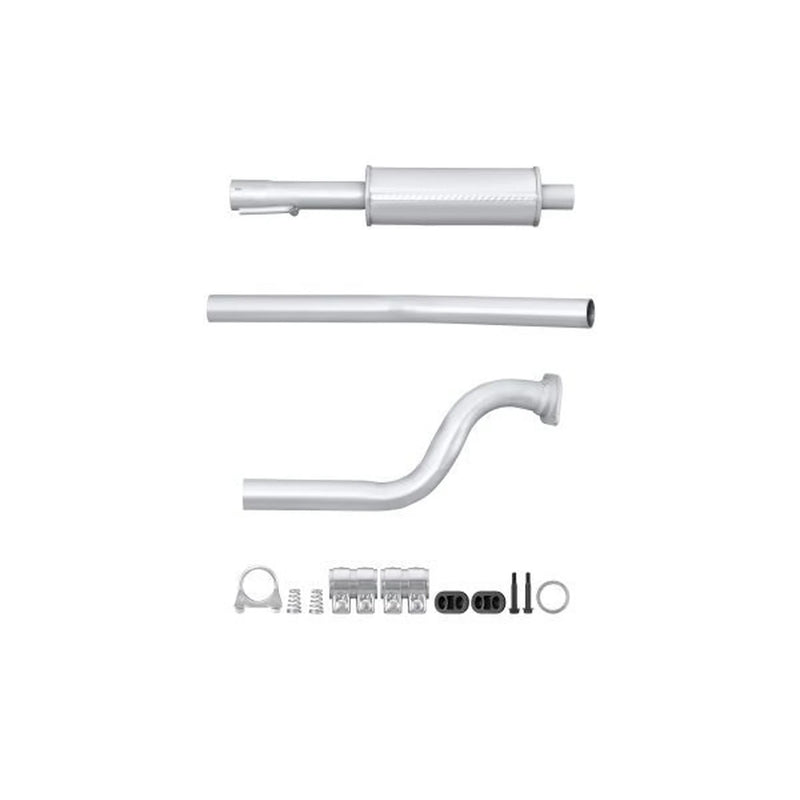 Hella Front Silencer Front fits Opel Astra G 1998-2005 1.7
