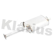 Klarius Box With Tail Pipe Rear fits MG Zs 2001-2005