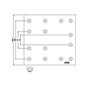 DON Don Cv Brake Lining Set fits Volvo FL6 1985-2000
