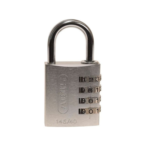 Abus Mechanical 145/40 40mm Aluminium Combination Padlock Silver 49543 ABUS Mechanical - Dynamic Drive