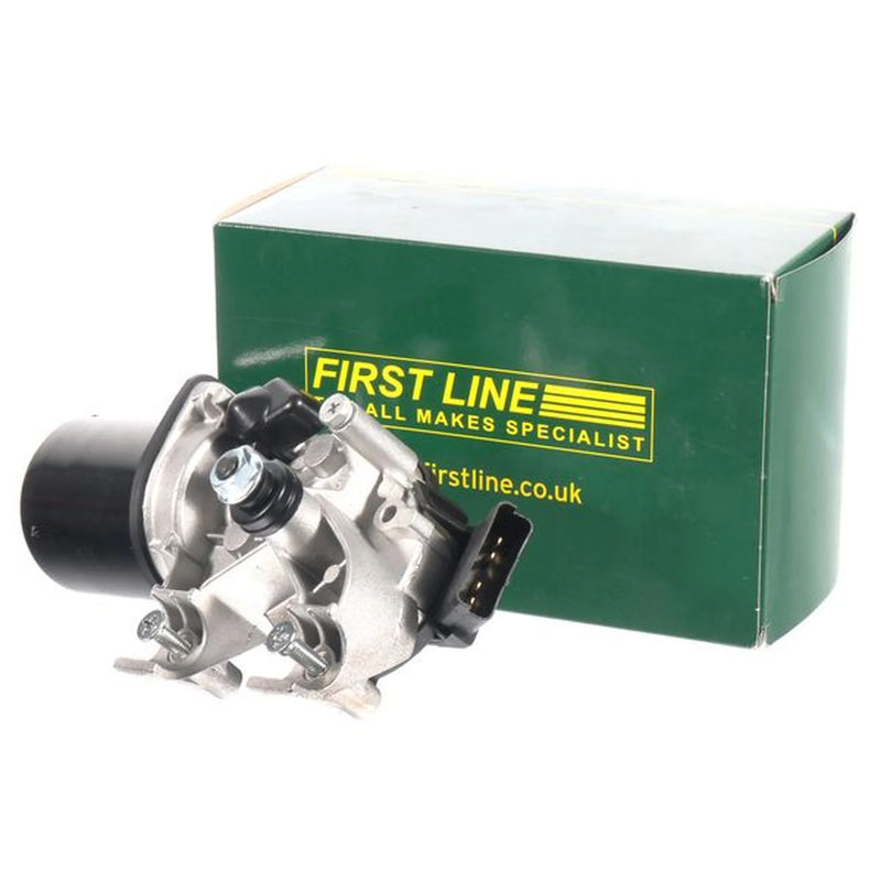 First Line Front/Rear Wiper Motor Front fits Renault Clio 2001-2016 1.2