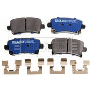 Borg & Beck Front & Rear Brake Discs & Pads fits Chevrolet Malibu 2012 on 2.4
