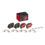 Brembo 4 x Rear Brake Pad Set fits Volvo S60 II 2010-2018 2.0 2.5 3.0