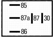 Hella 4RD 933 319-017 Relay, main current