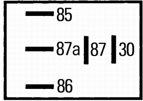 Hella 4RD 933 319-017 Relay, main current