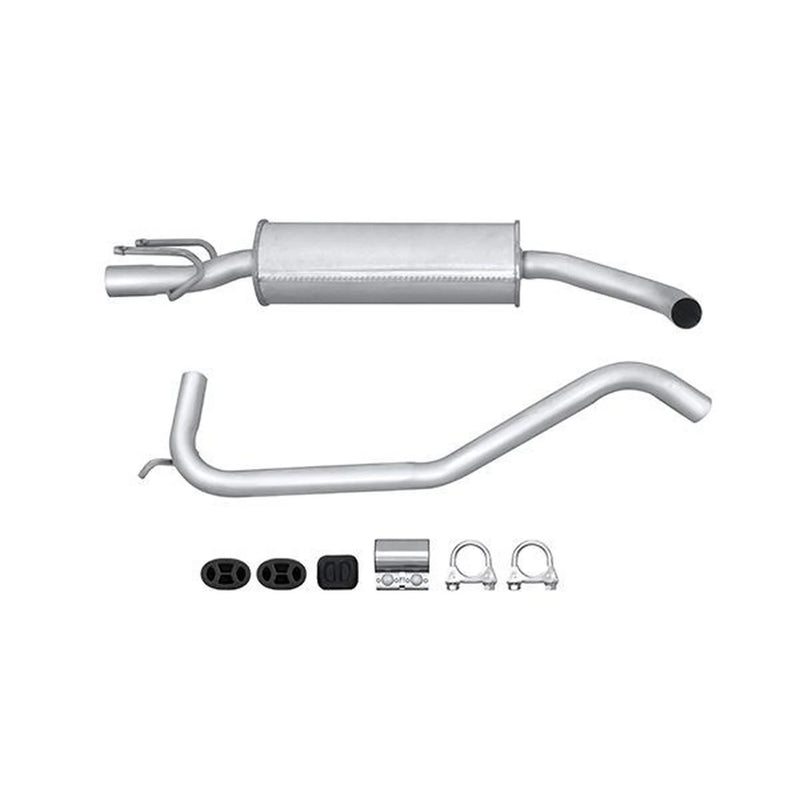 Hella Middle Silencer fits Opel Combo Box Body/Mpv 1994-2001 1.2 1.4 1.7