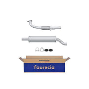 Hella Front Silencer Front fits Skoda Fabia I 2001-2008 1.2