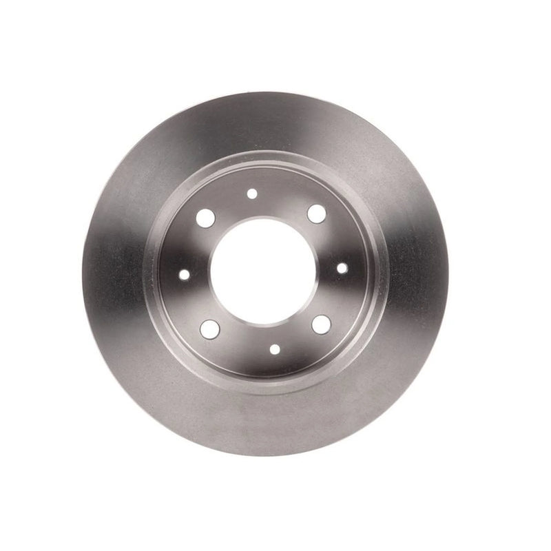 Bosch 2 x Solid Brake Discs fits Kia Cerato I 2004-2009 1.5 1.6 2.0