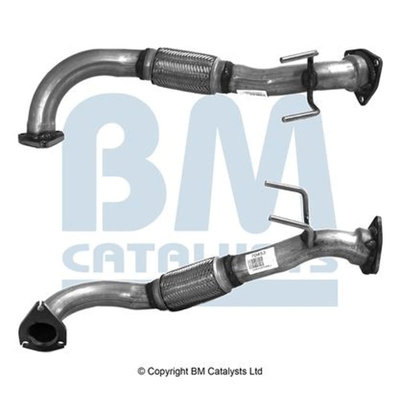 BM Catalysts Exhaust Pipe OD fits Seat Alhambra 2000-2010 1.9