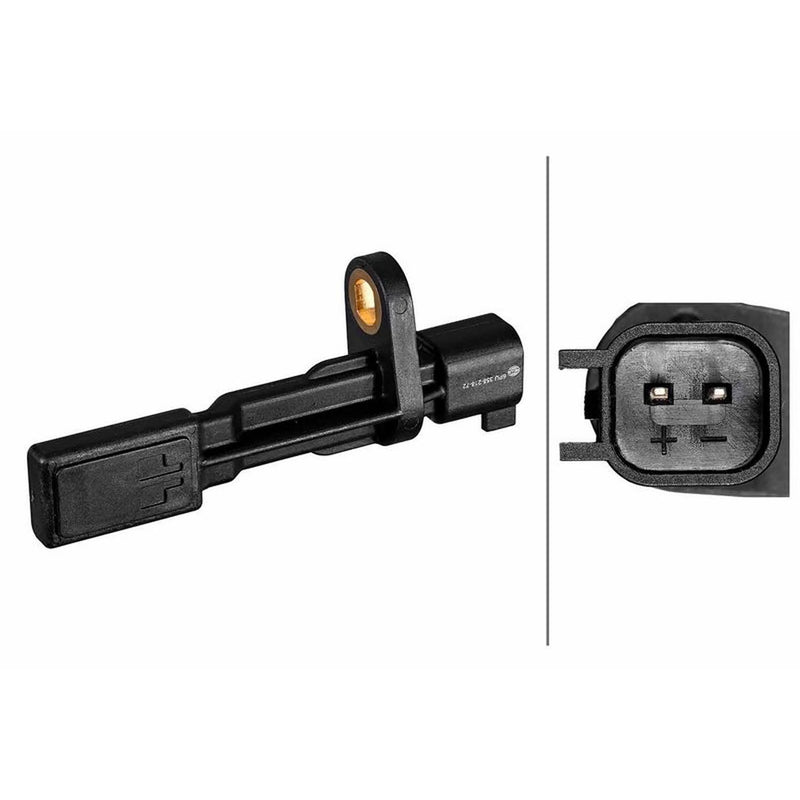 Hella ABS Wheel Speed Sensor Rear fits Dodge Nitro 2006-2012 2.8 3.7 4.0