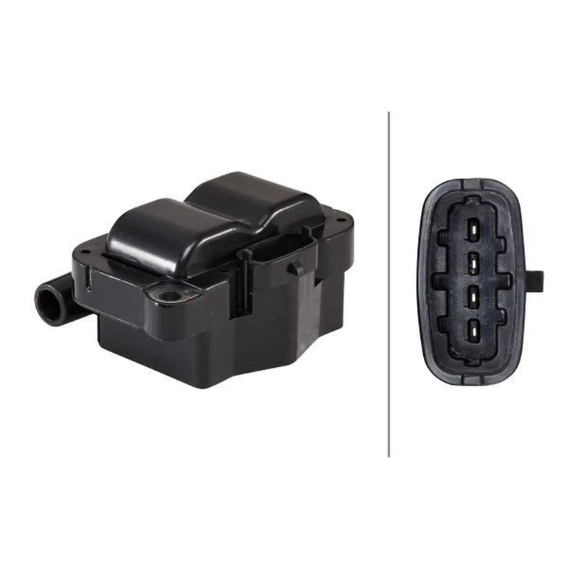 Hella Ignition Coil Pack fits Smart Cabrio 2000-2004