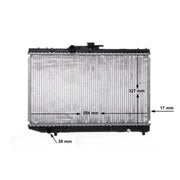 Mahle Engine Radiator fits Toyota Starlet 1989-1999 1.0 1.3