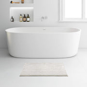 Bath Mat 80 X 50Cm White 632501 Rayen - Dynamic Drive