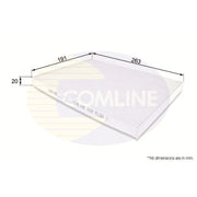 Comline Full Service Kit with Air, Oil, Fuel & Cabin Filte fits Nissan Qashqai I