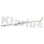 Klarius Box With Centre Pipe Centre fits Kia Picanto I 2004-2011 1.0 1.1