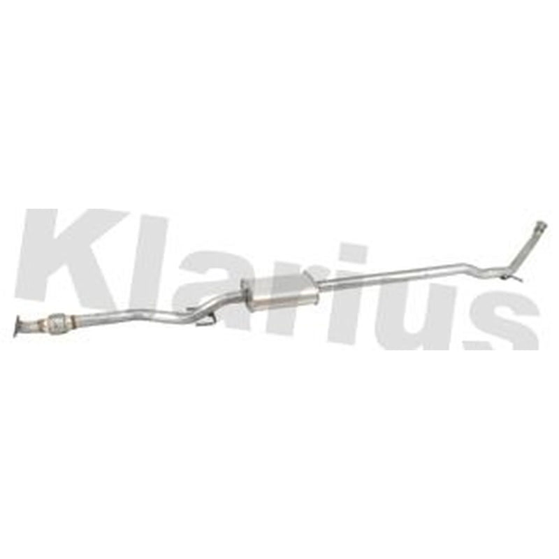 Klarius Box With Centre Pipe Centre fits Kia Picanto I 2004-2011 1.0 1.1