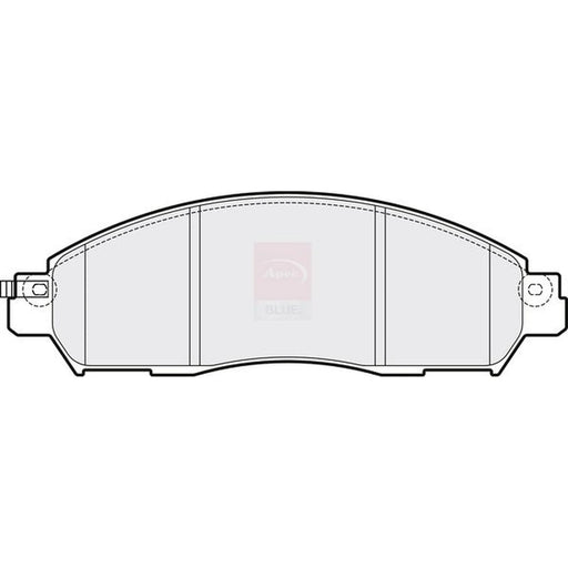 Apec Front Brake Pad Set PD3761