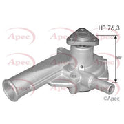 Apec Engine Cooling Water Pump fits Ford Courier Box Body/Mpv 1991-2003 1.3