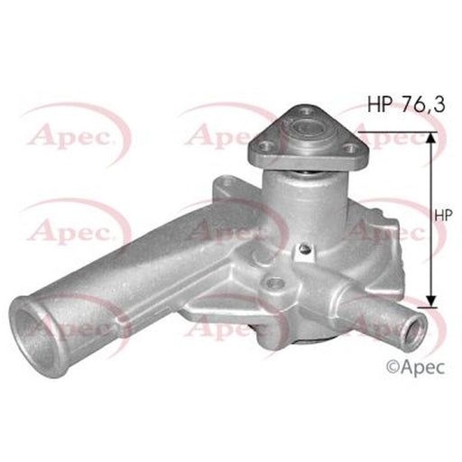 Apec Engine Cooling Water Pump fits Ford Courier Box Body/Mpv 1991-2003 1.3