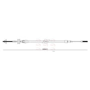 Apec Handbrake Cable Front CAB1754