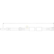 NAPA Brake Hydraulic Hose Line Front NBH1155