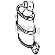 Klarius Diesel Particulate Filter T/A fits Fiat Doblo Cargo 2010-2023 1.6