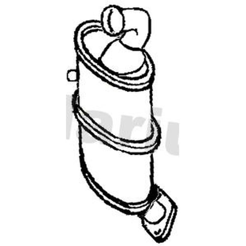 Klarius Diesel Particulate Filter T/A fits Fiat Doblo Cargo 2010-2023 1.6