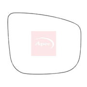 Apec Exterior Wing Mirror Glass Right fits Citroën Berlingo 2018-2019 1.2 1.5