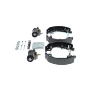 Bosch Brake Shoe Set Axle Kit fits Citroën Ax 1986-1998 1.3 1.4