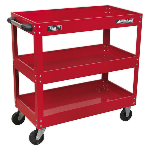 Sealey Workshop Trolley 3-Level Heavy-Duty CX108 Sealey - Dynamic Drive