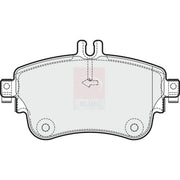 Apec Front Brake Pad Set fits Mercedes-Benz A-Class 2012-2018
