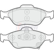 Fahren Front Brake Pad Set FBP3217