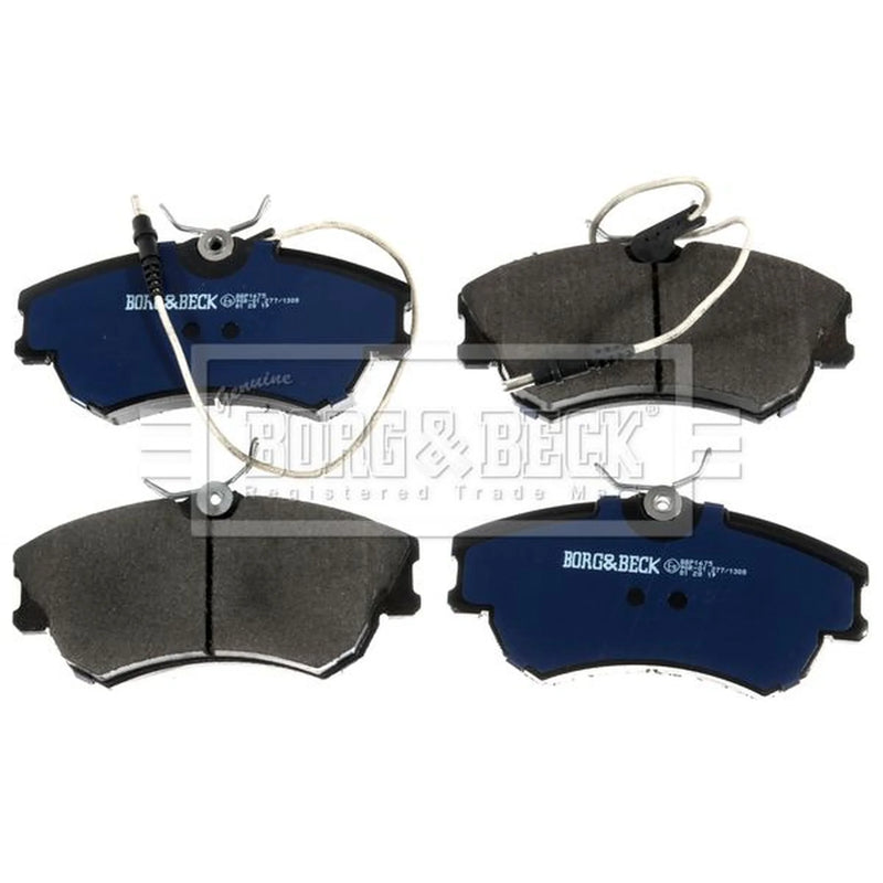 Borg & Beck Front Brake Vented Discs & Pads fits Renault Espace 1996-2002