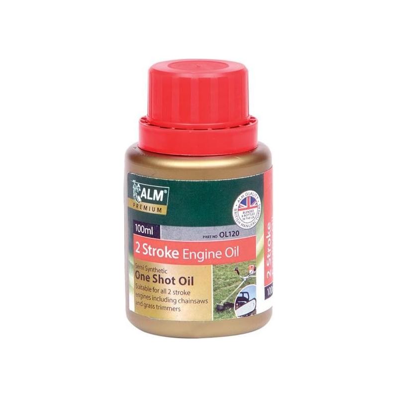 Alm Manufacturing OL120 2-Stroke One Shot Bottle Oil 100ml ALM Manufacturing - Dynamic Drive