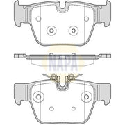 NAPA Rear Brake Pad Set fits BMW 1 2019 on