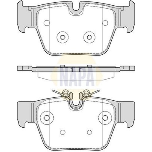 NAPA Rear Brake Pad Set NBP1918