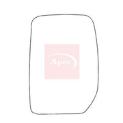 Apec Exterior Wing Mirror Glass Left fits Ford Transit 2000-2014