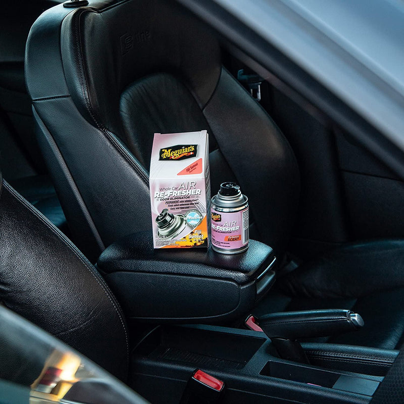 Meguiar's Whole Car Air Freshener Odor Eliminator Fiji Sunset 59ml G201502EU Meguiar's - Bars 4 Cars