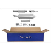 Hella End Silencer Rear fits Fiat Ducato 2001-2006 2.8